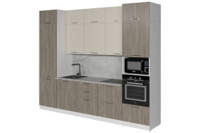 ФЬЮДЖИ Кухонный гарнитур Экстра (3000 мм) в Озерске - ozersk.ok-mebel.com | фото 4