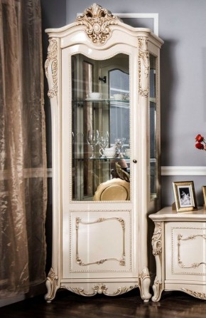 Гостиная Джоконда 1+ТВ+1 (крем глянец) в Озерске - ozersk.ok-mebel.com | фото 3