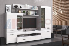 Гостиная Камелия Композиция 2 (Снежный ясень) в Озерске - ozersk.ok-mebel.com | фото