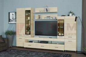 Гостиная Камелия Композиция 3 (Ясень Асахи) в Озерске - ozersk.ok-mebel.com | фото