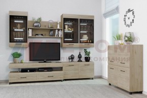Гостиная Камелия Композиция 8 (Гикори Джексон светлый) в Озерске - ozersk.ok-mebel.com | фото 3