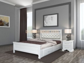 ГРАЦИЯ Кровать из массива 1400 с 2-мя ящиками в Озерске - ozersk.ok-mebel.com | фото