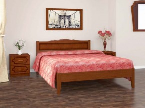 КАРИНА-7 Кровать из массива  (Орех) в Озерске - ozersk.ok-mebel.com | фото