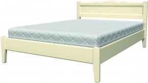 КАРИНА-7 Кровать из массива (Слоновая кость) в Озерске - ozersk.ok-mebel.com | фото 2