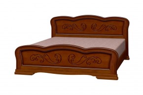 КАРИНА-8 Кровать из массива (Орех) в Озерске - ozersk.ok-mebel.com | фото 2
