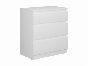 Комод КАСТОР с тремя ящиками, цвет белый в Озерске - ozersk.ok-mebel.com | фото