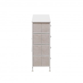 Комод Leset Линкс 8 ящ. (к/з), Каркас Белый, ящики Белые в Озерске - ozersk.ok-mebel.com | фото 5