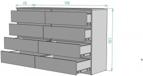 Комод Мальта K113 в Озерске - ozersk.ok-mebel.com | фото 2