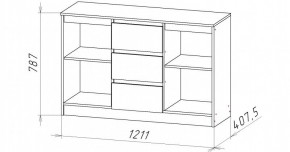 НИЦЦА-5 Комод (НЦ.05) в Озерске - ozersk.ok-mebel.com | фото 2