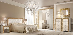 Комод (узкий) Тиффани Premium слоновая кость/золото (ТФКМ-2(П) в Озерске - ozersk.ok-mebel.com | фото 3