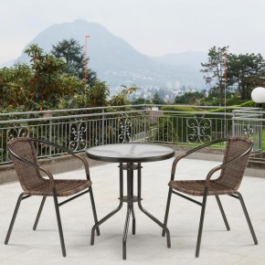 Комплект мебели Асоль-7 TLH-037B/TLH-060 brown-2pcs в Озерске - ozersk.ok-mebel.com | фото 2