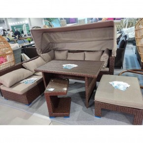 Комплект мебели с диваном AFM-320B-T320 Brown в Озерске - ozersk.ok-mebel.com | фото 2