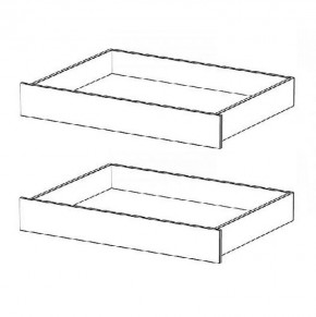 Комплект ящиков для кровати 1800 Соня-3 (Неокрашенный массив) в Озерске - ozersk.ok-mebel.com | фото