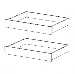 Комплект ящиков для кровати 1600 Соня-1 (Неокрашенный массив) в Озерске - ozersk.ok-mebel.com | фото
