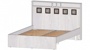 КОСТА-РИКА Кровать 1400 с основанием (анкор светлый) в Озерске - ozersk.ok-mebel.com | фото