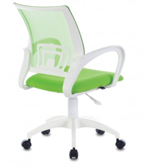 Кресло BRABIX "Fly MG-396W", пластик белый, сетка, салатовое, 532403 в Озерске - ozersk.ok-mebel.com | фото 3