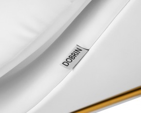 Кресло дизайнерское DOBRIN EMILY, белый винил YP17, золотое основание в Озерске - ozersk.ok-mebel.com | фото 10