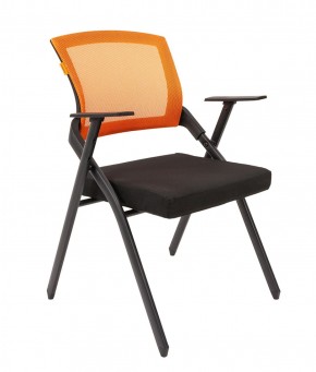 Кресло для посетителей CHAIRMAN NEXX (ткань стандарт черный/сетка DW-66) в Озерске - ozersk.ok-mebel.com | фото