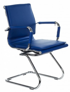 Кресло для посетителя Бюрократ CH-993-Low-V/blue синий в Озерске - ozersk.ok-mebel.com | фото