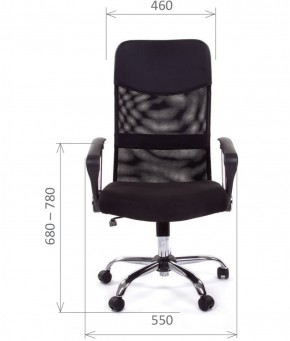 Кресло для руководителя CHAIRMAN 610 N (15-21 черный/сетка черный) в Озерске - ozersk.ok-mebel.com | фото 4