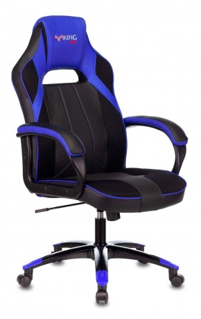 Кресло игровое Бюрократ VIKING 2 AERO BLUE черный/синий в Озерске - ozersk.ok-mebel.com | фото 1