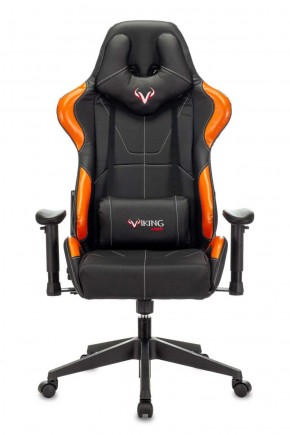 Кресло игровое Бюрократ VIKING 5 AERO ORANGE черный/оранжевый в Озерске - ozersk.ok-mebel.com | фото 3