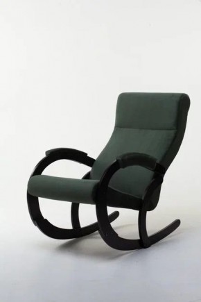 Кресло-качалка КОРСИКА 34-Т-AG (зеленый) в Озерске - ozersk.ok-mebel.com | фото