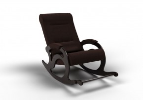 Кресло-качалка Тироль 12-Т-ГР (ткань/венге) ГРАФИТ в Озерске - ozersk.ok-mebel.com | фото 1