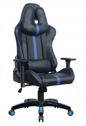 Кресло компьютерное BRABIX "GT Carbon GM-120" (черное/синее) 531930 в Озерске - ozersk.ok-mebel.com | фото