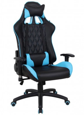 Кресло компьютерное BRABIX "GT Master GM-110" (черное/голубое) 531928 в Озерске - ozersk.ok-mebel.com | фото