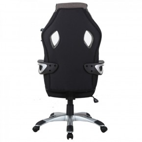 Кресло компьютерное BRABIX Techno GM-002 (ткань) черное/серое, вставки белые (531815) в Озерске - ozersk.ok-mebel.com | фото 6
