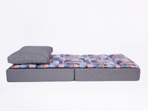 Кресло-кровать бескаркасное Харви (коричневый-геометрия браун) в Озерске - ozersk.ok-mebel.com | фото 3