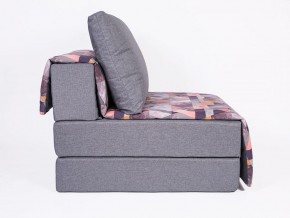 Кресло-кровать бескаркасное Харви (серый-сноу манго) в Озерске - ozersk.ok-mebel.com | фото 3