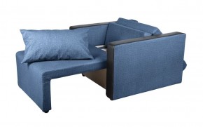Кресло-кровать Милена с подлокотниками (синий) Велюр в Озерске - ozersk.ok-mebel.com | фото 2
