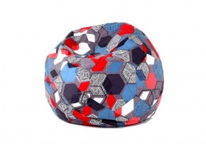 Кресло-мешок Мяч M (Geometry Slate) в Озерске - ozersk.ok-mebel.com | фото