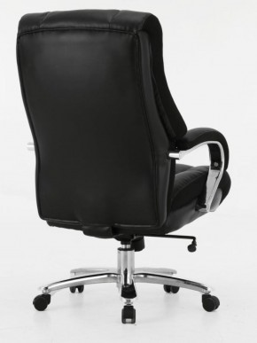 Кресло офисное BRABIX PREMIUM "Bomer HD-007" (рециклированная кожа, хром, черное) 531939 в Озерске - ozersk.ok-mebel.com | фото 4