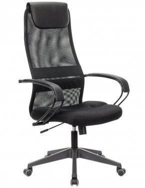 Кресло офисное BRABIX PREMIUM "Stalker EX-608 PL" (ткань-сетка/кожзам, черное) 532090 в Озерске - ozersk.ok-mebel.com | фото