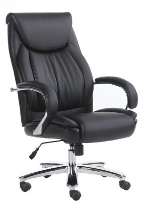 Кресло офисное BRABIX "Advance EX-575" (хром/экокожа/черное) 531825 в Озерске - ozersk.ok-mebel.com | фото 1