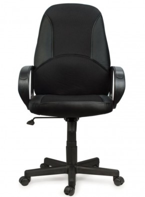 Кресло офисное BRABIX "City EX-512" (кожзам черный, ткань черная) 531407 в Озерске - ozersk.ok-mebel.com | фото 4