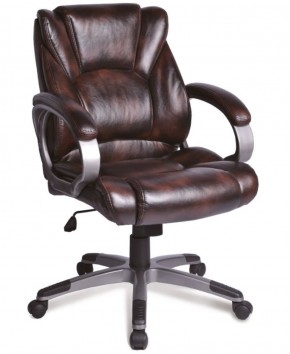 Кресло офисное BRABIX "Eldorado EX-504" (коричневое) 530875 в Озерске - ozersk.ok-mebel.com | фото