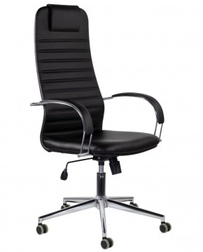 Кресло офисное BRABIX "Pilot EX-610 CH" premium (черное/кожзам) 532418 в Озерске - ozersk.ok-mebel.com | фото