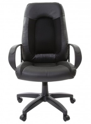 Кресло офисное BRABIX "Strike EX-525" (экокожа черная, ткань черная) 531381 в Озерске - ozersk.ok-mebel.com | фото 5