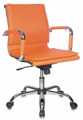 Кресло руководителя Бюрократ CH-993-LOW/ORANGE оранжевый в Озерске - ozersk.ok-mebel.com | фото