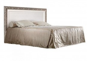 Кровать 2-х спальная (1,4 м) Тиффани штрих-лак/серебро (ТФКР140-1) в Озерске - ozersk.ok-mebel.com | фото