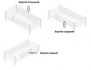 Кровать 2-х ярусная Сонечка с бортиками (лестница наклонная) в Озерске - ozersk.ok-mebel.com | фото 4