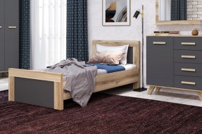Кровать 900 Вега Скандинавия в Озерске - ozersk.ok-mebel.com | фото 3