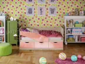 Кровать Бабочки (Розовый металлик) 1600 в Озерске - ozersk.ok-mebel.com | фото