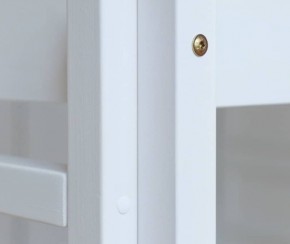 Кровать-домик двухъярусная 80*190 Белый в Озерске - ozersk.ok-mebel.com | фото 3