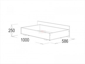 Кровать двойная Ольга 1Н + 2-а ящика (1600*2000) в Озерске - ozersk.ok-mebel.com | фото 3