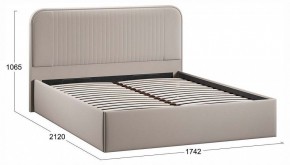 Кровать двуспальная Тиффани с ПМ Тип 1 в Озерске - ozersk.ok-mebel.com | фото 4